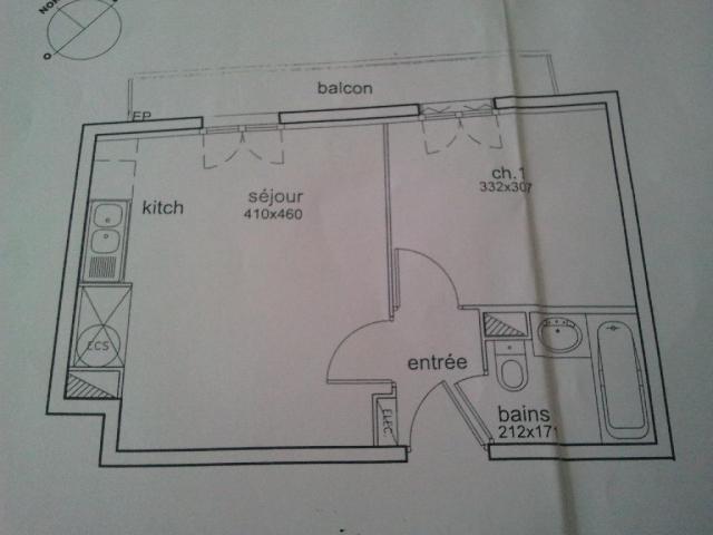 Location appartement T2 Chessy - Photo 4