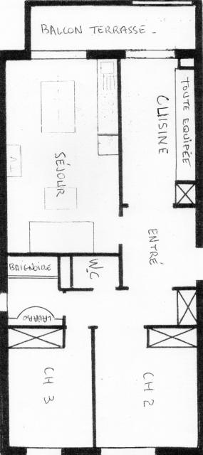 Location appartement T3 Nice - Photo 8