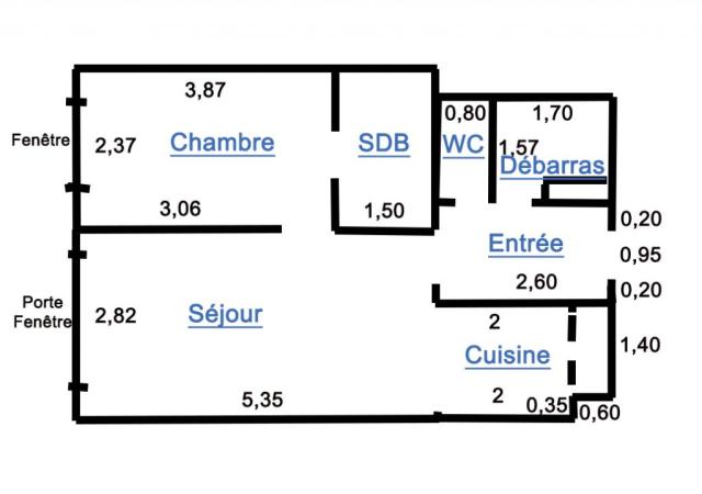 Location appartement T2 Rouen - Photo 8