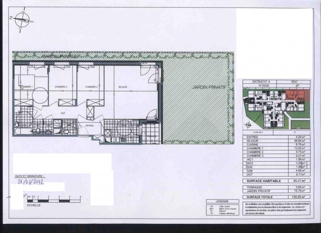 Location appartement T4 Dammarie les Lys - Photo 2