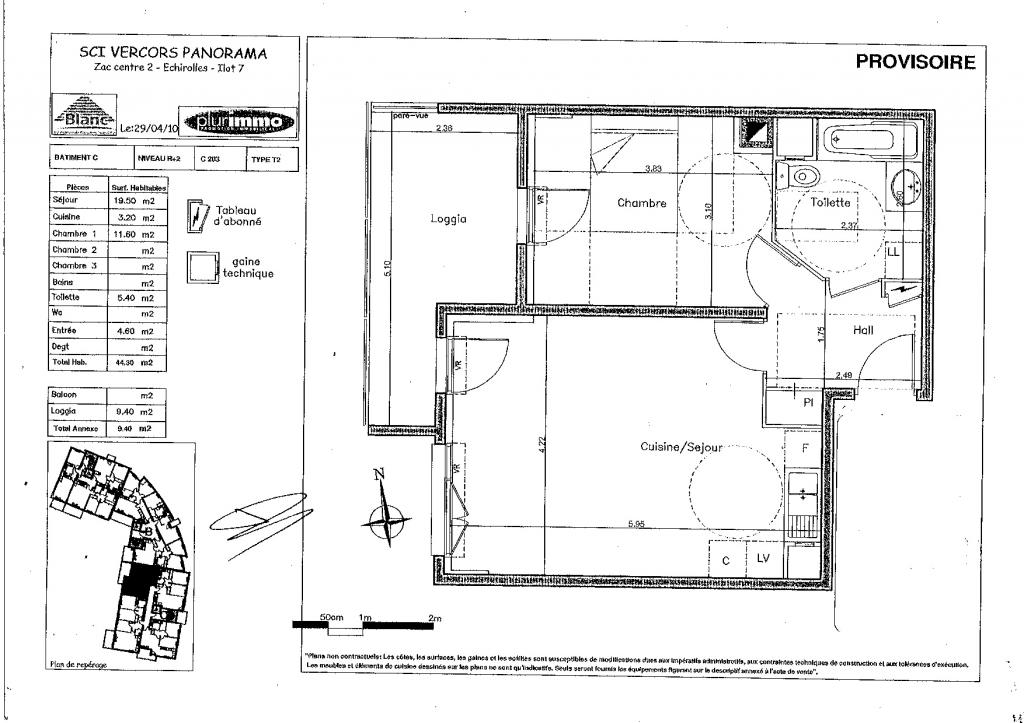 Location appartement T2 Echirolles - Photo 3