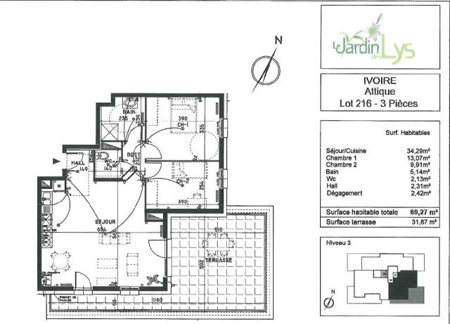 Location appartement T3 Lingolsheim - Photo 3