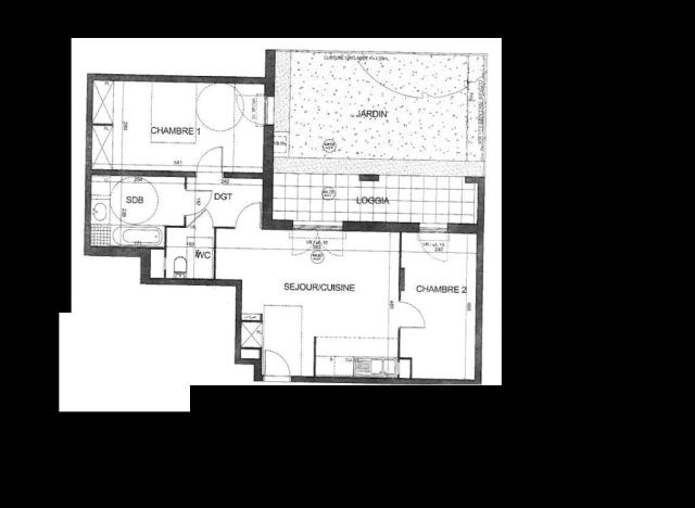 Location appartement T3 Pantin - Photo 2