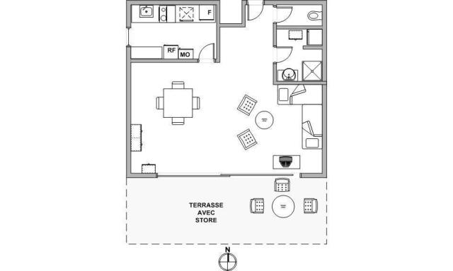 Location appartement T1 Hyeres - Photo 10