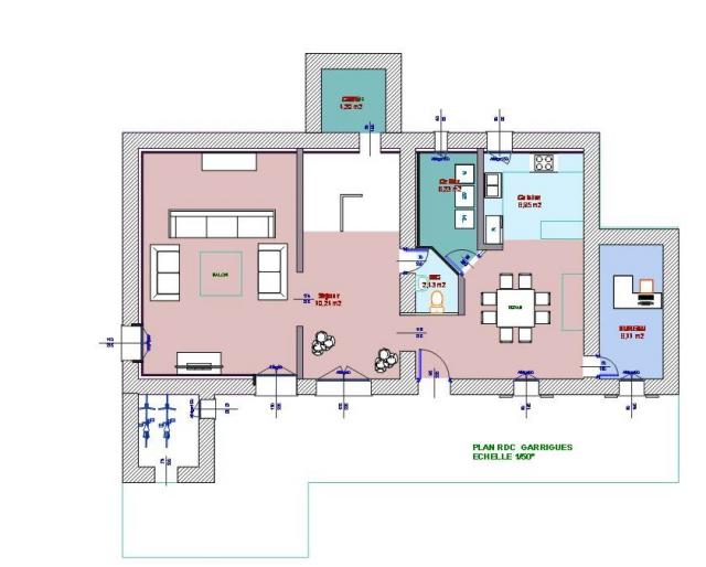 Location maison F7 Sarrians - Photo 2