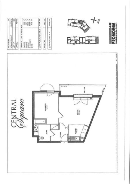 Location appartement T2 Eragny - Photo 3