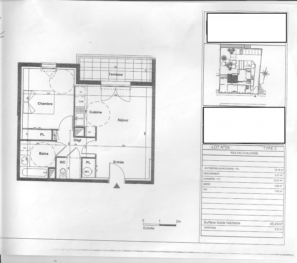 Location appartement T2 Tours - Photo 1