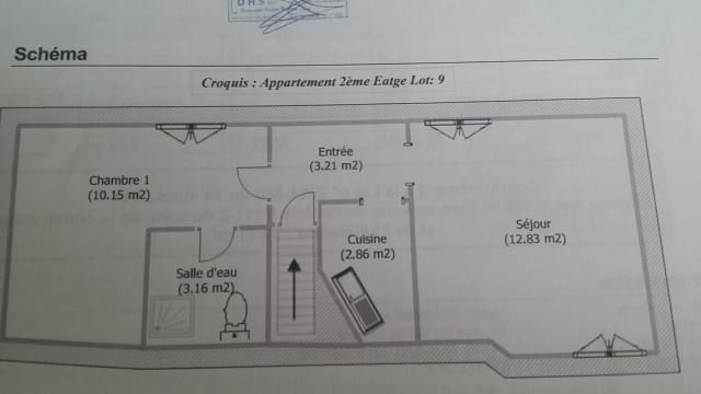 Location appartement T2 Melun - Photo 1