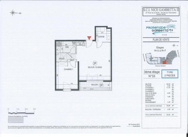 Location appartement T2 Nice - Photo 4