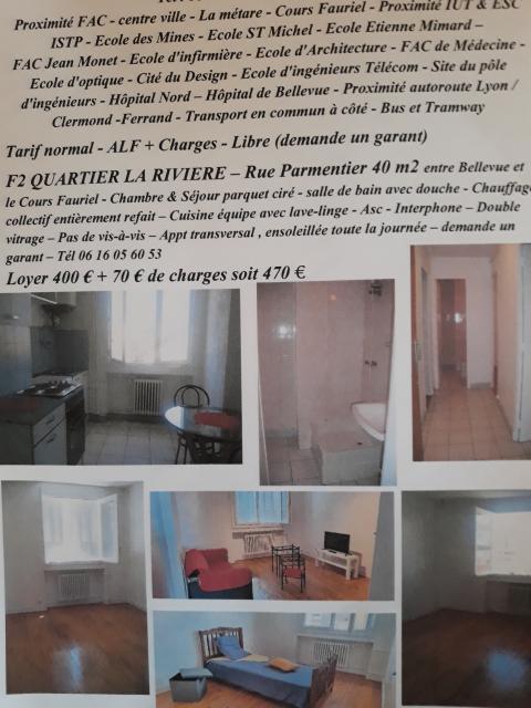 Location appartement T2 St Etienne - Photo 6