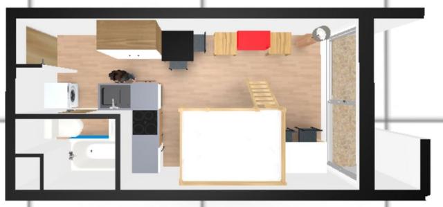 Location studio Montpellier - Photo 5