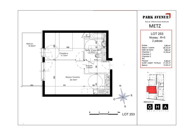 Location appartement T2 Metz - Photo 4