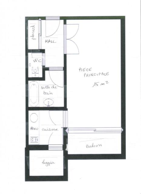 Location studio Montpellier - Photo 4