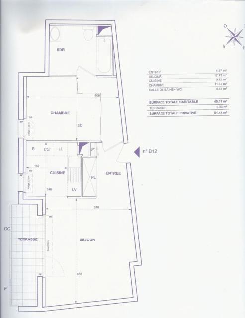 Location appartement T2 Colombes - Photo 2