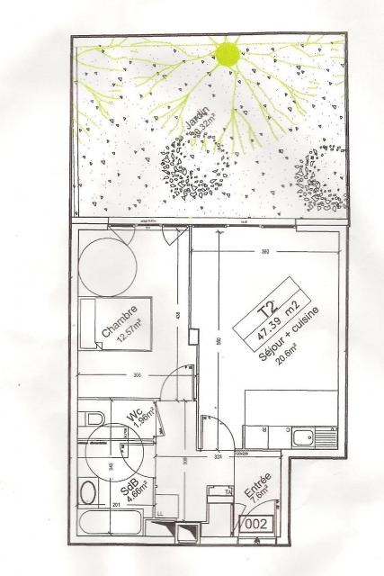 Location appartement T2 Palaiseau - Photo 5