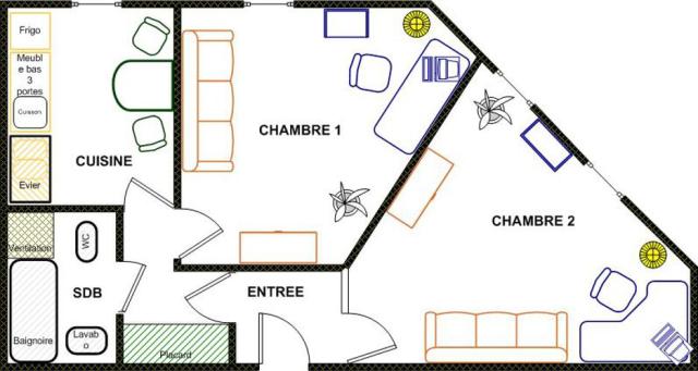 Location appartement T2 Cergy - Photo 3