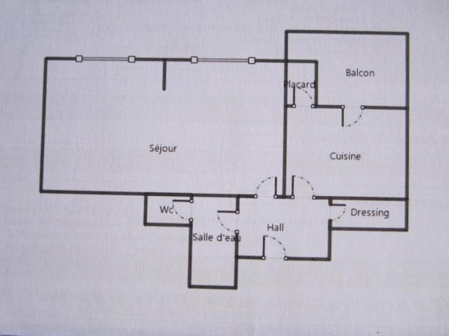 Location appartement T1 Marseille 05 - Photo 4
