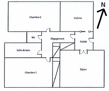 Location appartement T3 Tours - Photo 7
