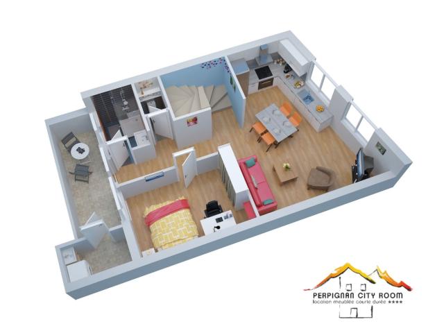 Location maison F4 Perpignan - Photo 3