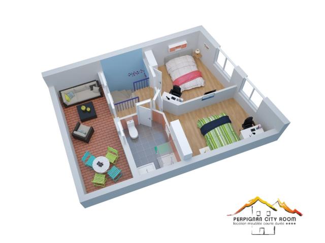 Location maison F4 Perpignan - Photo 4