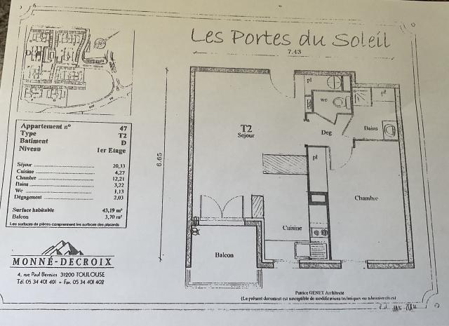 Location appartement T2 Grabels - Photo 6
