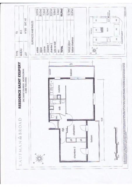 Location appartement T3 Toulouse - Photo 2