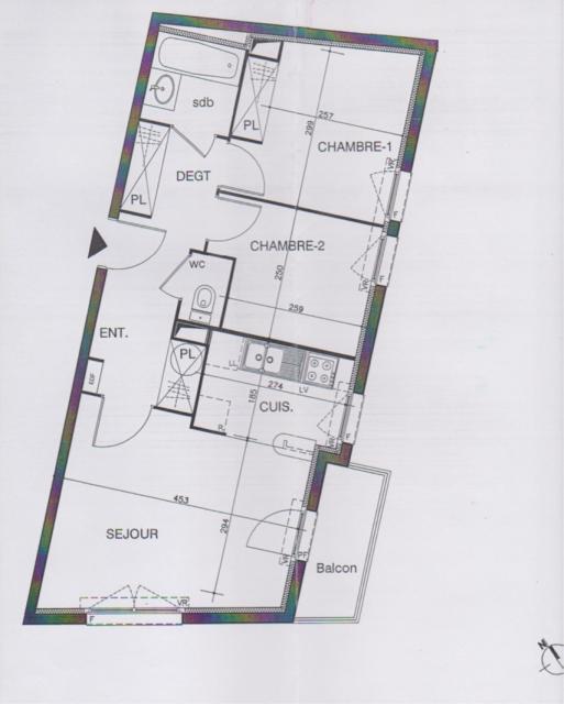 Location appartement T3 Rouen - Photo 7