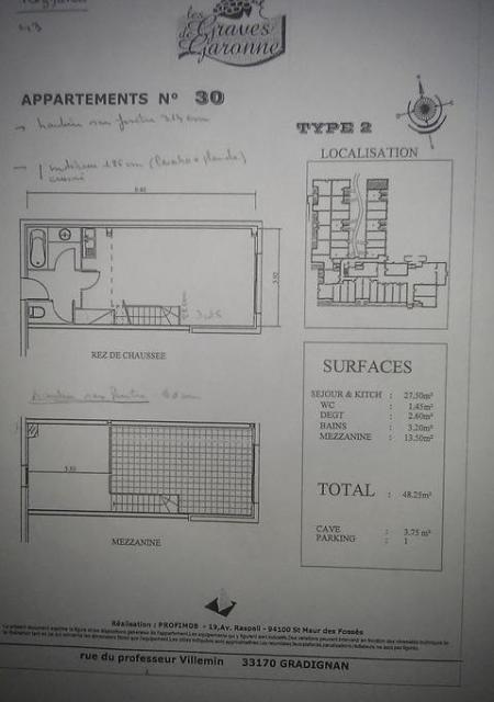 Location appartement T2 Gradignan - Photo 2