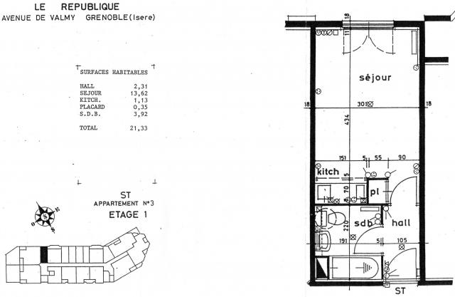 Location studio St Martin d'Heres - Photo 6