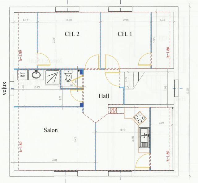 Location appartement T3 Echirolles - Photo 7
