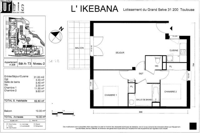 Location appartement T3 Toulouse - Photo 9