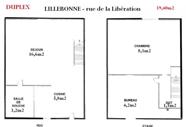 Location maison F2 Lillebonne - Photo 3