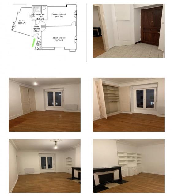 Location appartement T2 Grenoble - Photo 1
