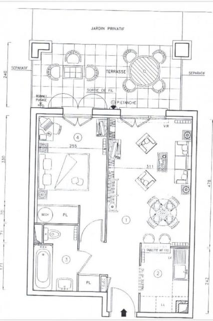 Location appartement T2 Emerainville - Photo 2