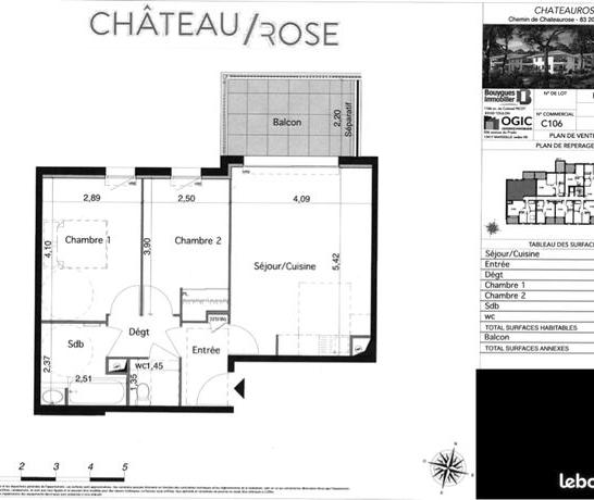 Location appartement T3 Toulon - Photo 1