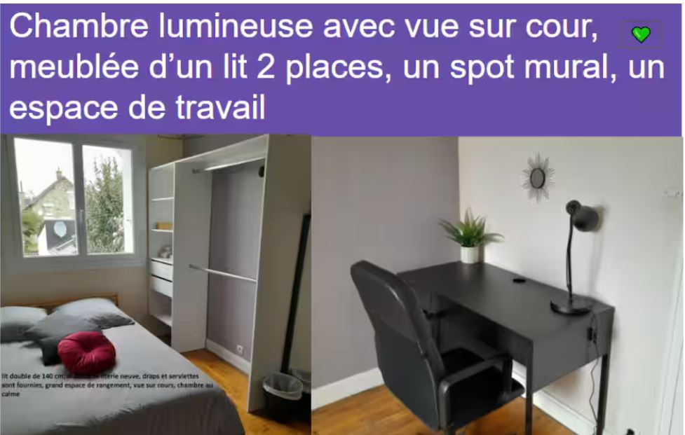 Location chambre Rennes - Photo 4