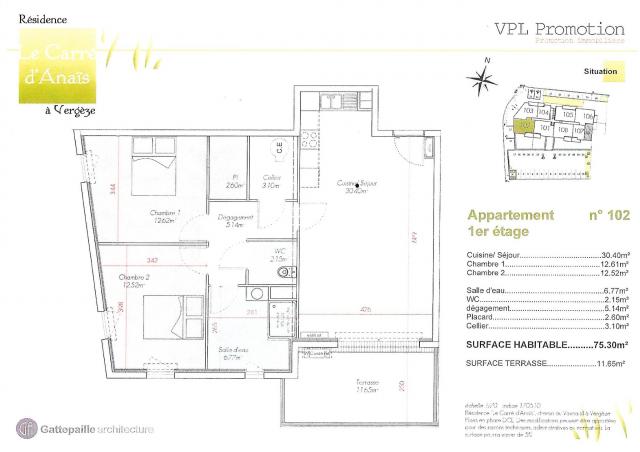 Location appartement T3 Vergeze - Photo 3
