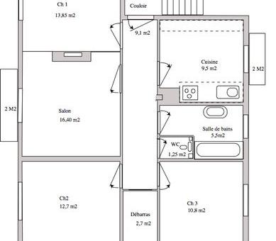 Location appartement T4 Ajaccio - Photo 1