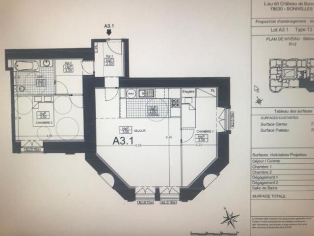Location appartement T3 Bonnelles - Photo 3