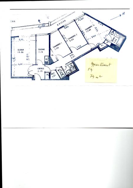 Location appartement T4 Nancy - Photo 8