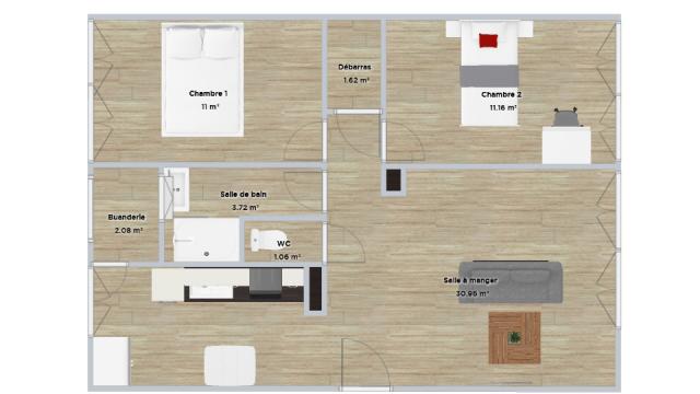 Location appartement T3 Avignon - Photo 6