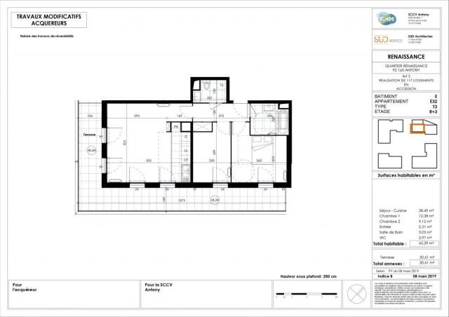 Location appartement T3 Antony - Photo 9