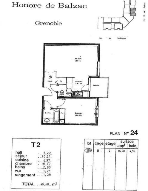 Location appartement T2 Grenoble - Photo 2