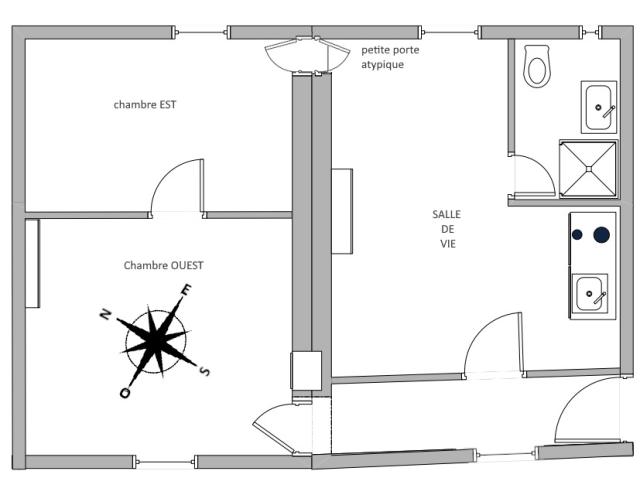 Location appartement T3 Nantes - Photo 10