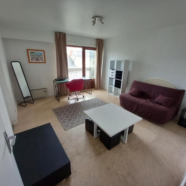 Location appartement T1 Angers - Photo 1