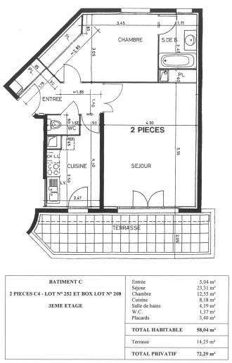 Location appartement T2 Evry - Photo 10