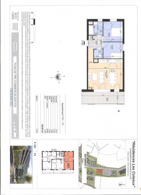Location appartement T3 Le Bourget du Lac - Photo 2