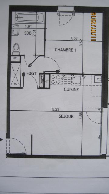 Location appartement T2 Loos - Photo 5