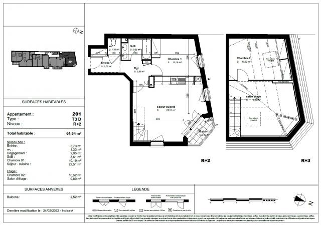 Location appartement T3 Argenteuil - Photo 2