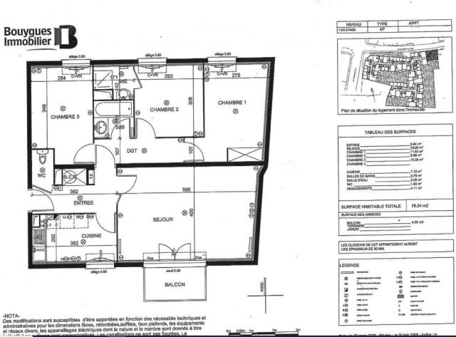 Location appartement T4 Bondoufle - Photo 3